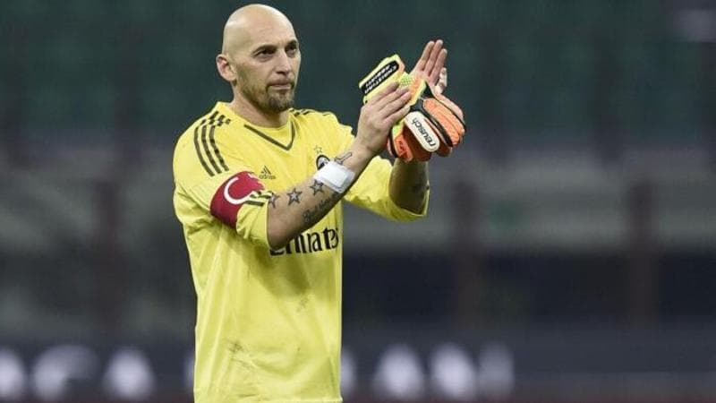Abbiati ai tempi del Milan