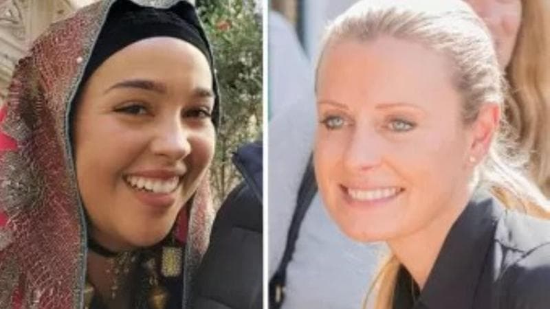 A sinistra, la vittima, Gaia Costa. A destra, Vivian Spohr
