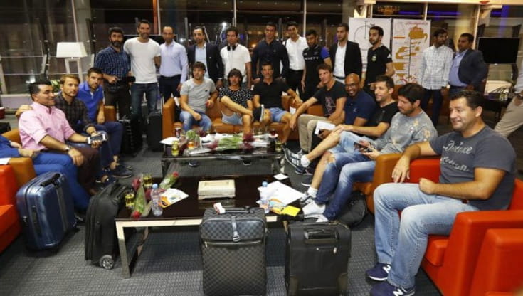 Capdevila in Iran per il match amichevole con le legend della Liga