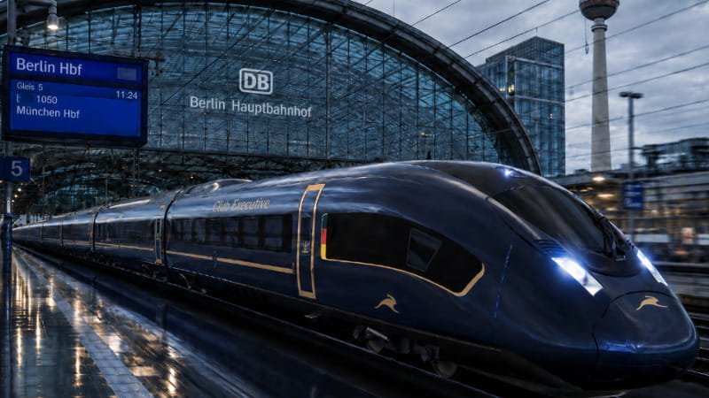 Sarà così il treno di Italo in Germania