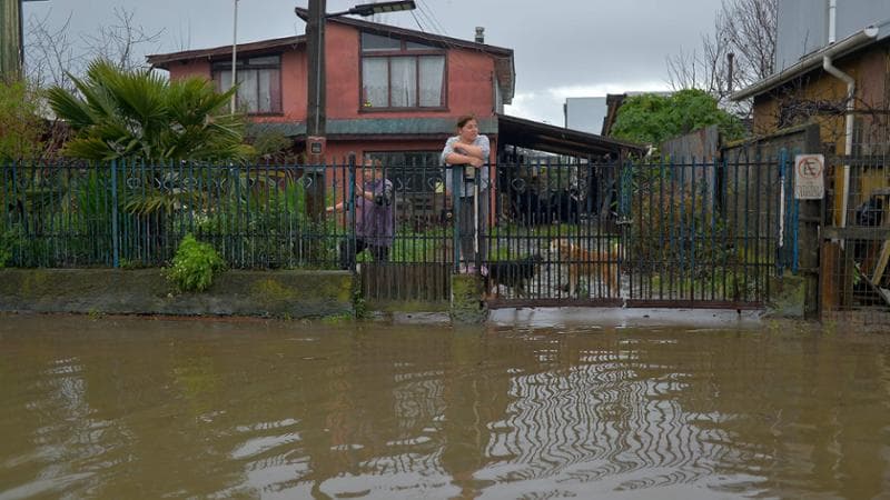 L'alluvione di questa settimana in Cile
