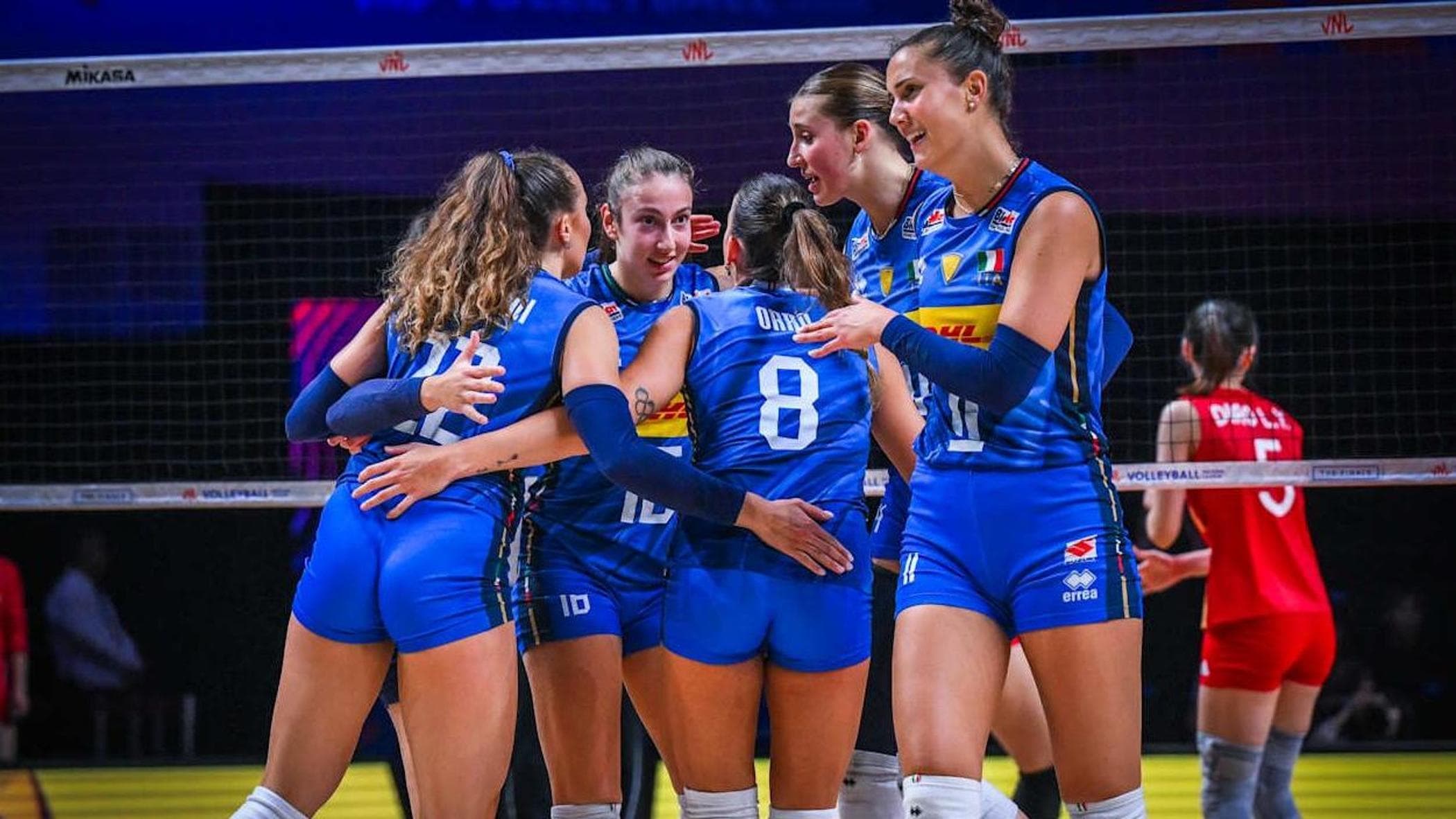Volley, l’Italia di Velasco batte la Cina 3-1: bronzo in VNL, 26 punti di Antropova