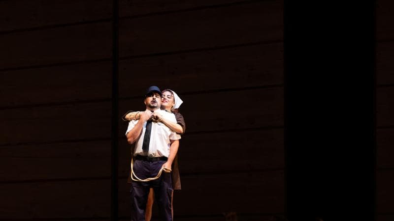 Una scena della "Carmen". Foto di&nbsp;Cinzia Coppolecchia
