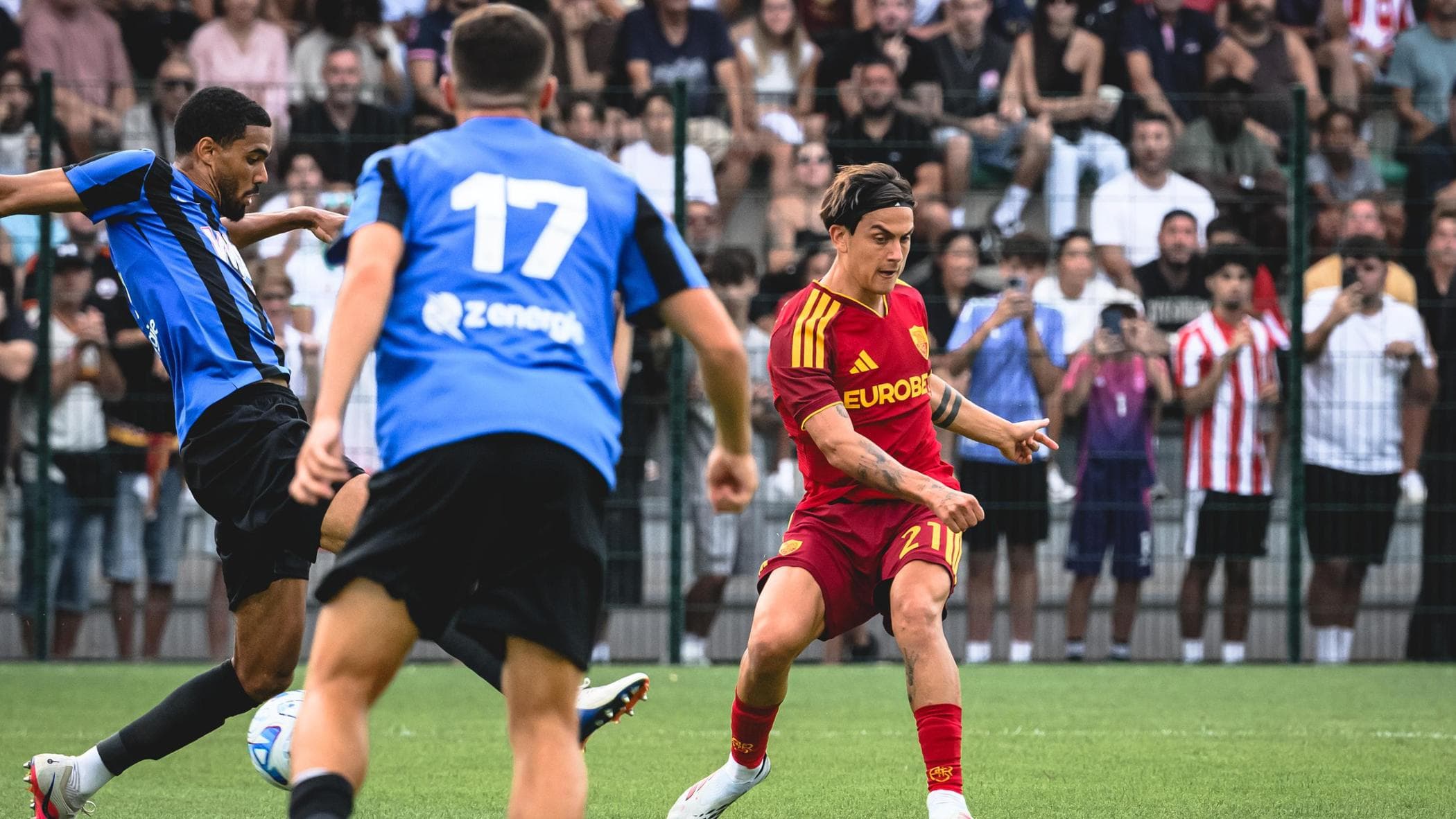 Dybala lig formunda ama Roma Cannes'da geri dönüş yapıyor: 0-3'ten 3-3'e