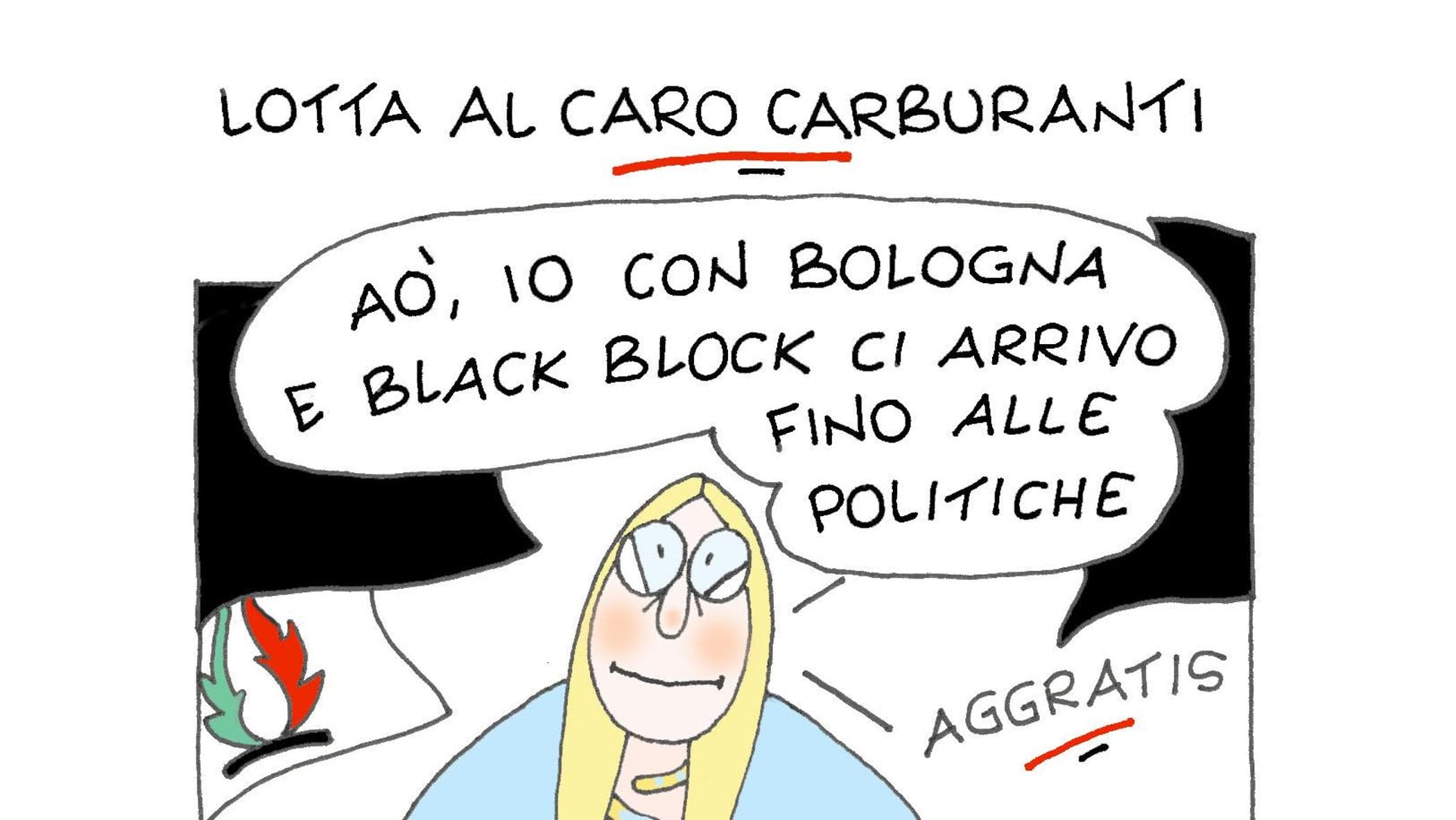 La vignetta di Ellekappa