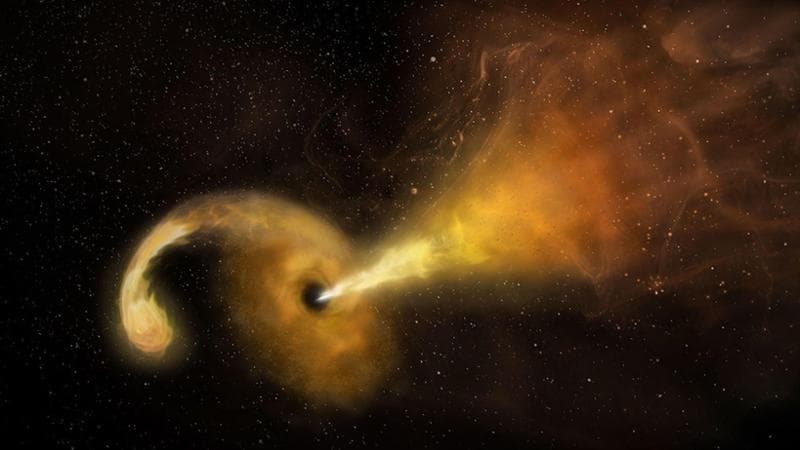 Anteprima: Che fa un buco nero lontano dalla galassia: scoperto mentre mangia una stella errante com…
