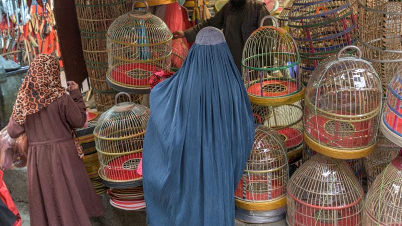 Al mercato nel centro di Kabul. LightRocket via Getty Images