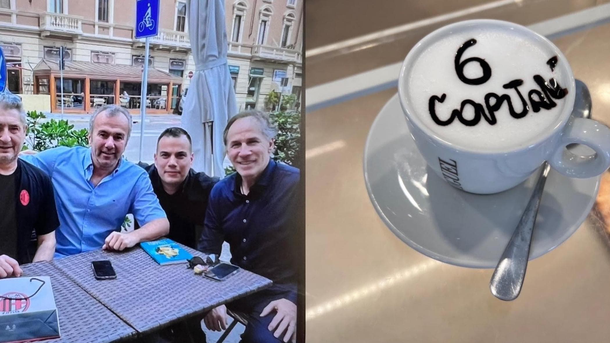 Baresi, il rito del cappuccino col numero 6 nel bar degli interisti