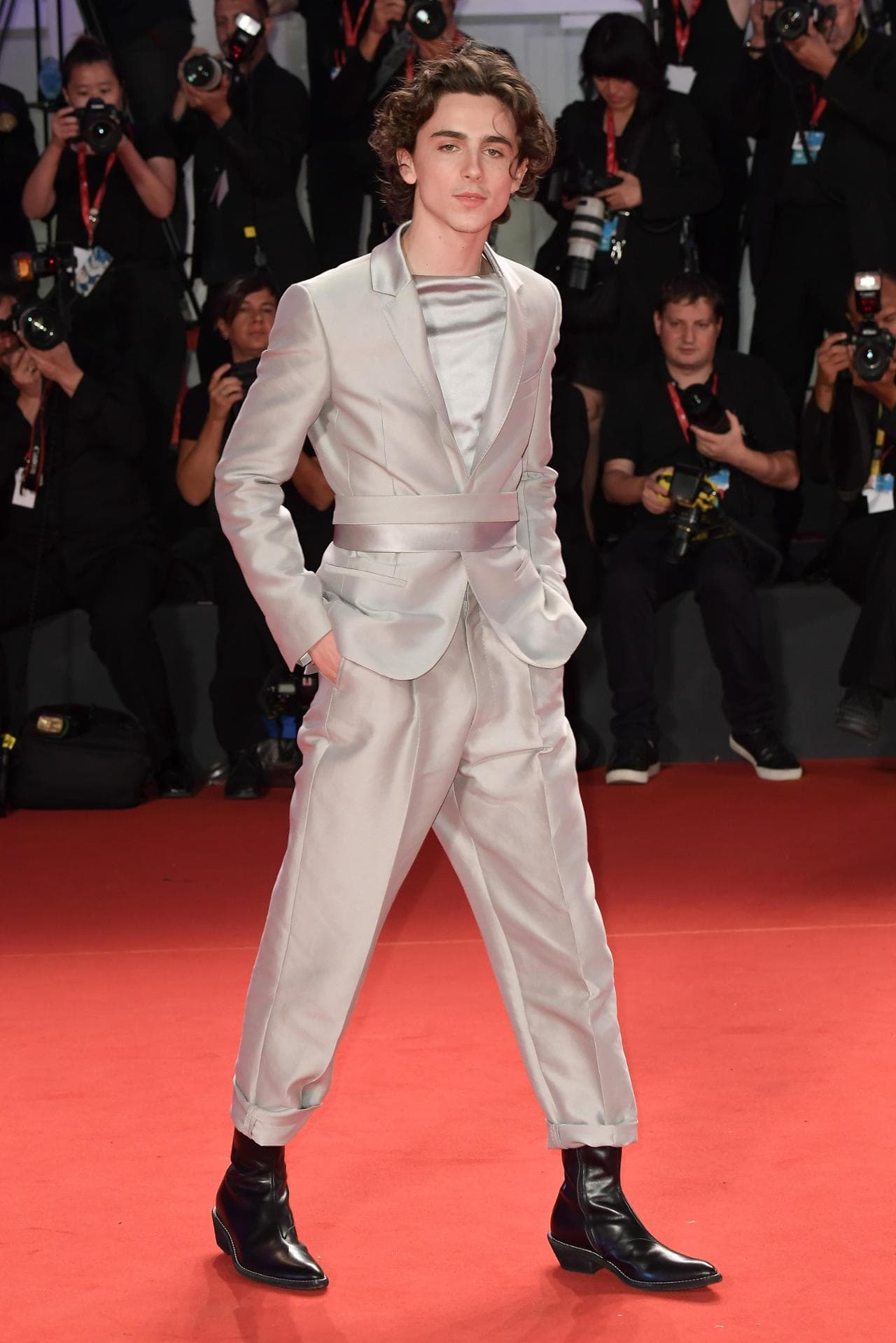 Chalamet alla Mostra del cinema di Venezia