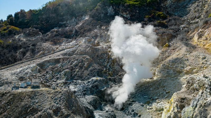 La fumarola di Pisciarelli