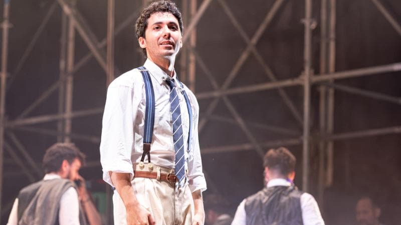 Il cantautore Fulminacci (Filippo Uttinacci), 28 anni
