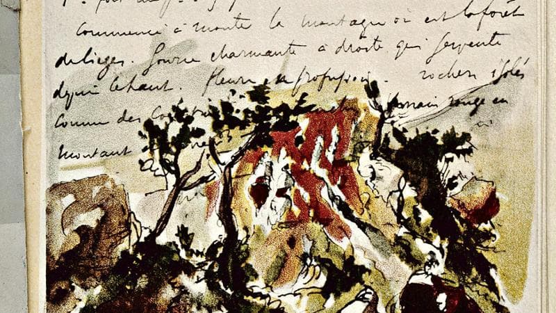 Delacroix, Carnets du Maroc, 1832
