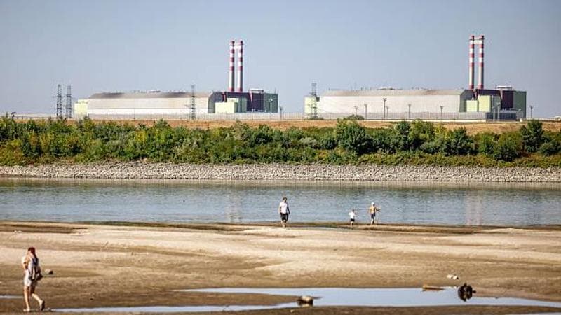 Anteprima: Il Danubio in secca, l’Europa resta senz’acqua. Oltre 40 gradi in Ungheria, chiusa centra…