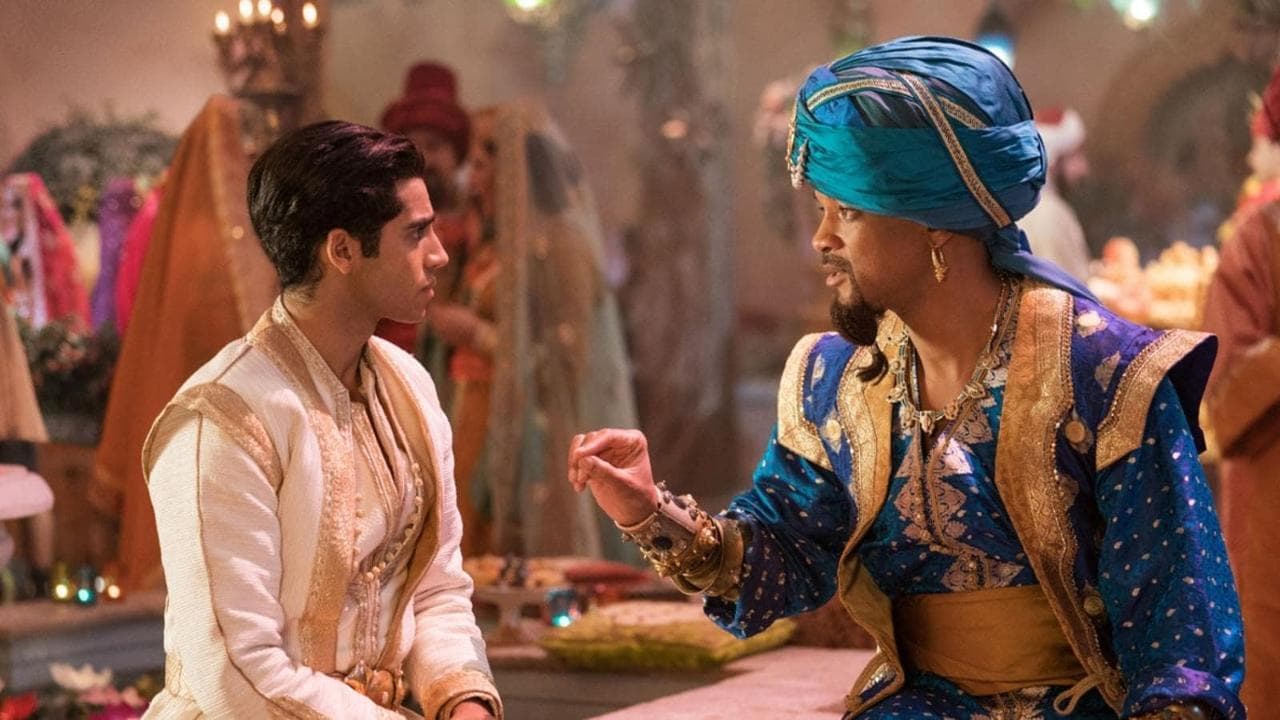 Una scena di "Aladdin"
