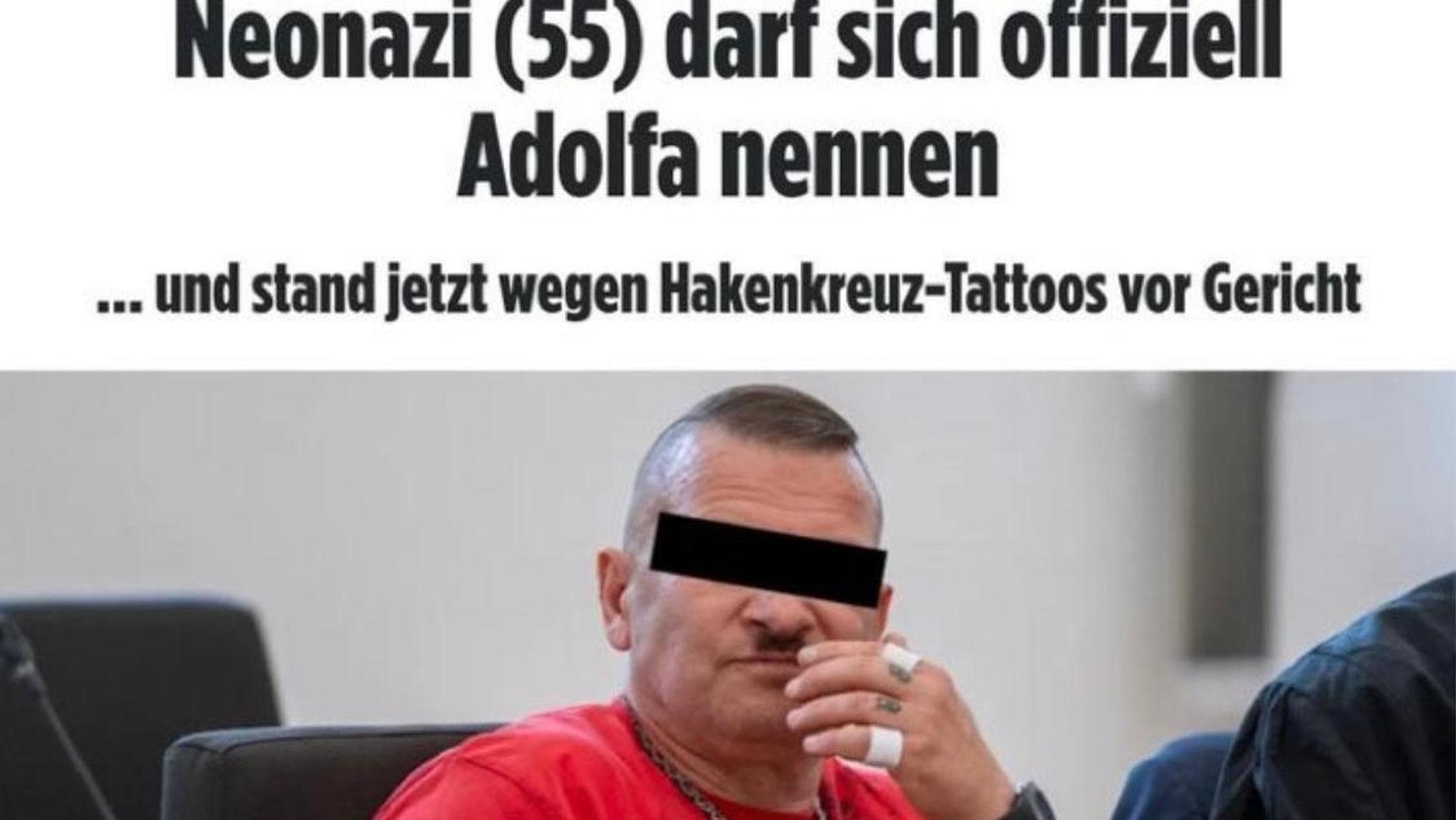 Germania, il neonazista Andre B. a processo: si ribattezza “Adolfa” come provocazione