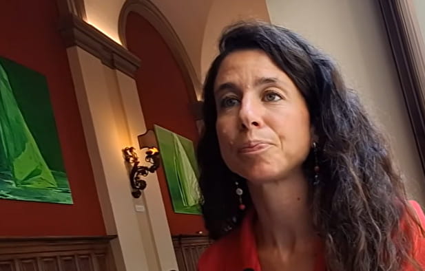 Giulia Pastorella di Azione (cortesia Radio Radicale)