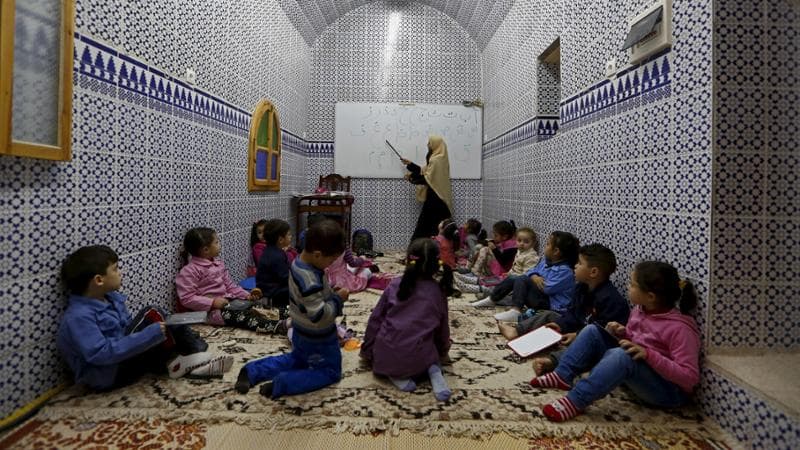 Un’aula algerina. L’inglese sta sostituendo il francese come lingua di studio anche in altre nazioni africane (Reuters/Zohra Bensemra)