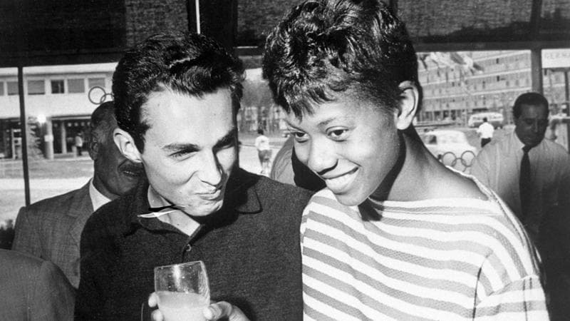 Livio Berruti e Wilma Rudolph