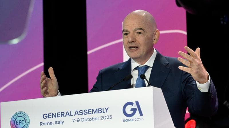 Gianni Infantino, presidente della Fifa