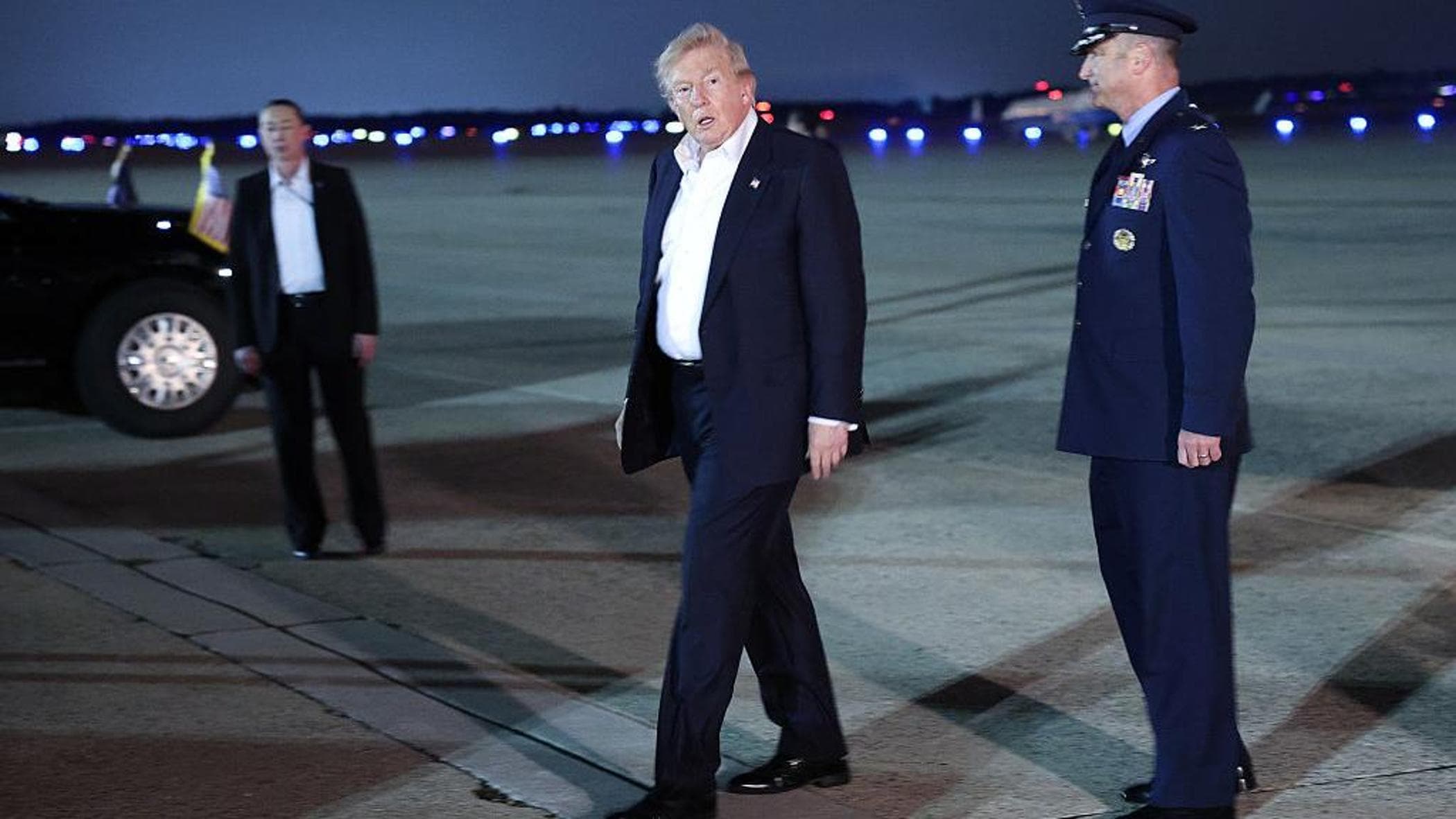 minaccia di un attentato iraniano e trump lasci242 il vertice nato con un volo militare straordinario da Repubblica.it minaccia di un attentato iraniano e trump lasci242 il vertice nato con un volo militare straordinario