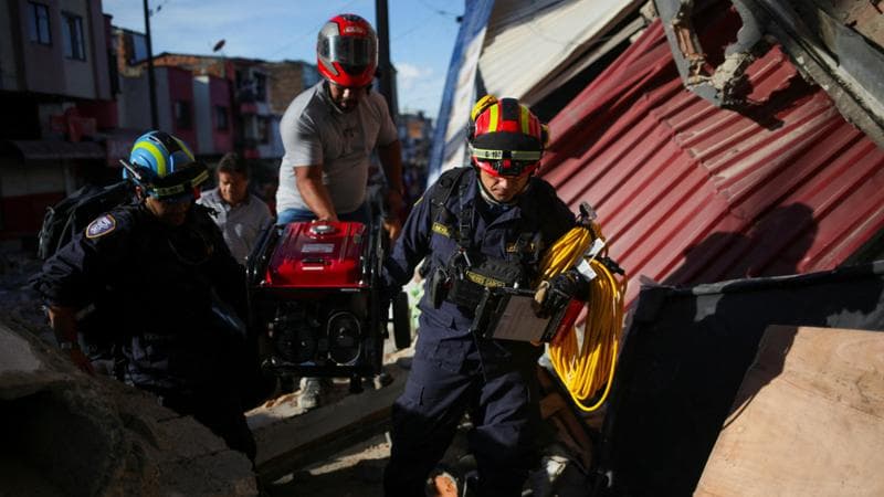Anteprima: Sisma in Colombia, salvati una madre e il figlio di tre mesi, ma i dispersi sono almeno q…
