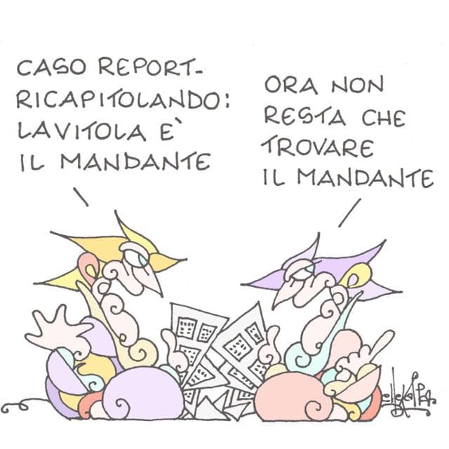 Anteprima: Caso Lavitola, la vignetta di Ellekappa