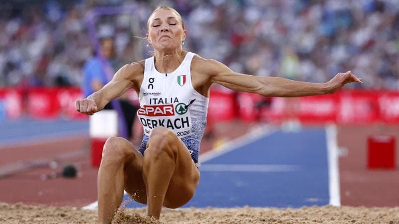 Dariya Derkach nella finale europea