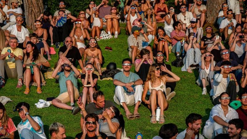 Madrid, 12 agosto: in attesa dell'eclissi