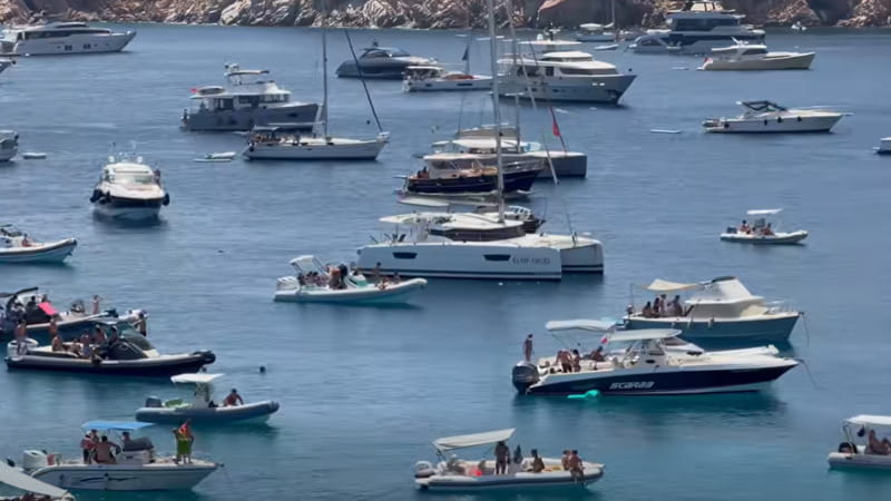 Anteprima: Sardegna: “Yacht e navi come cavallette”. L’invasione distrugge la vita dei fondali