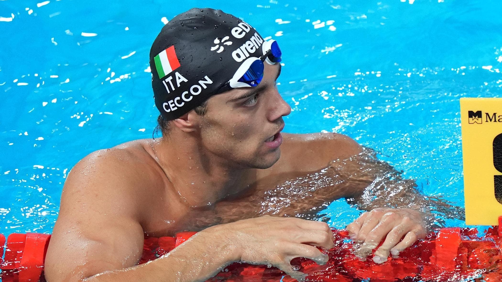 Ceccon: “La priorità è il nuoto, la fidanzata può aspettare. Il cinema? Magari faccio il modello...”