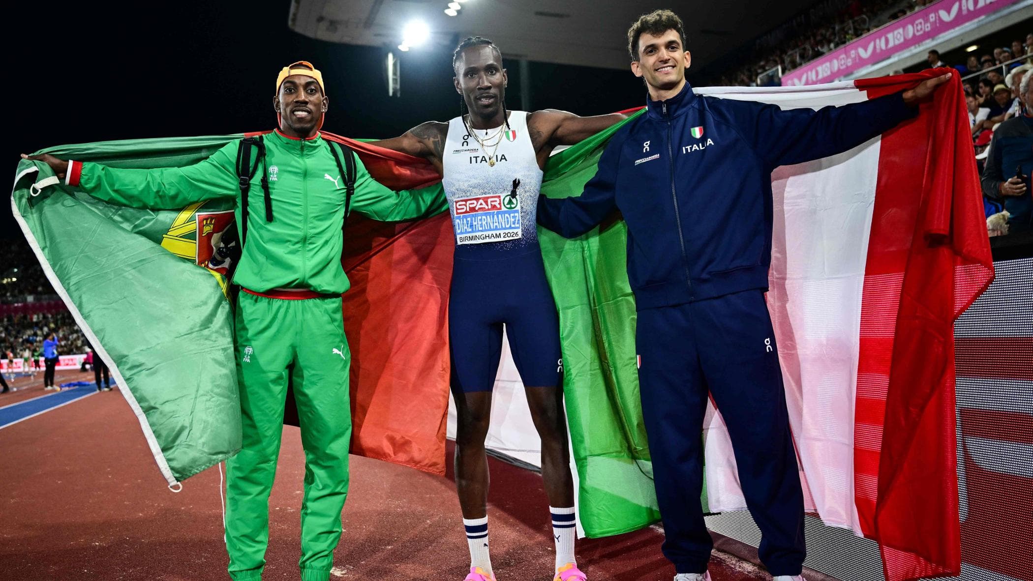 fantastico diaz oro e record italiano nel triplo dallavalle 232 bronzo 7 medaglie in un giorno da Repubblica.it fantastico diaz oro e record italiano nel triplo dallavalle 232 bronzo 7 medaglie in un giorno