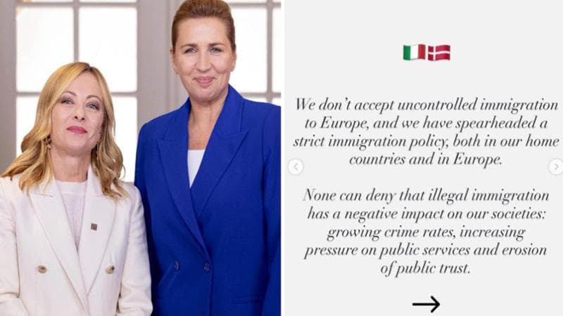 Anteprima: Scontro tra socialisti europei, premier danese nel mirino. Il Pd: “Grave l’asse con Melon…