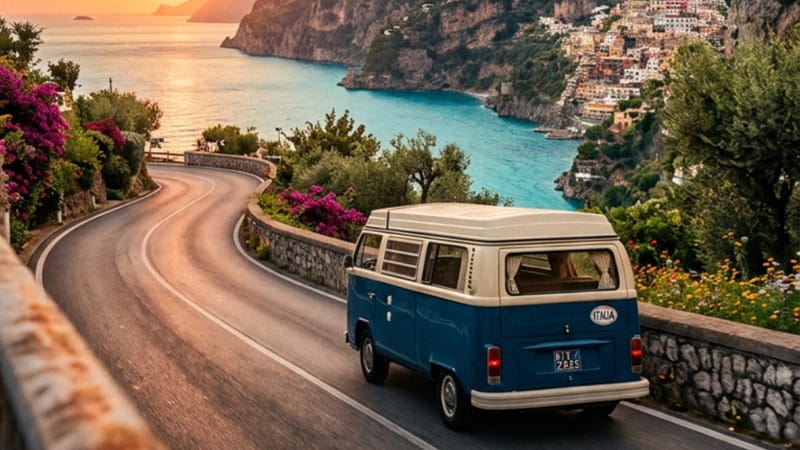 Estate, voglia di viaggi in Camper: ecco i 10 itinerari italiani imperdibili