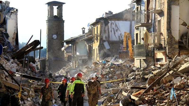 Anteprima: Amatrice dieci anni dopo è ancora un cantiere: “E i giovani fuggono via”