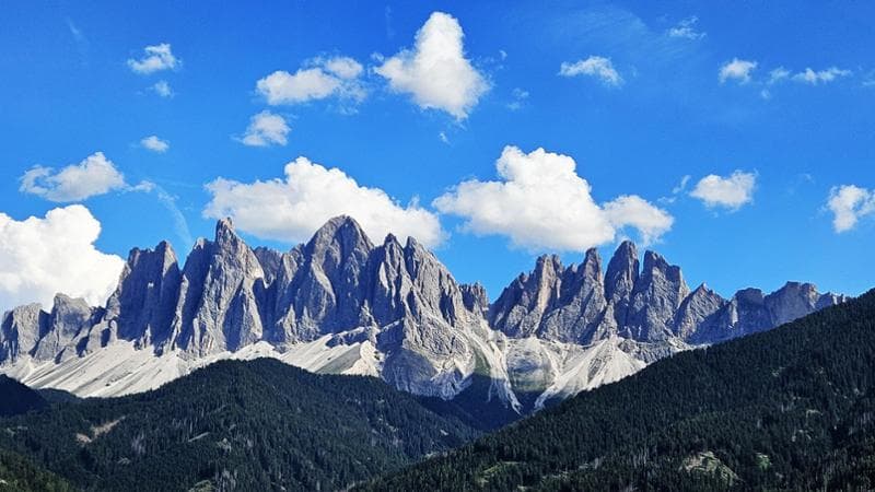 Vista del Gruppo delle Odle dalla Magdalena (@MgFilippi)