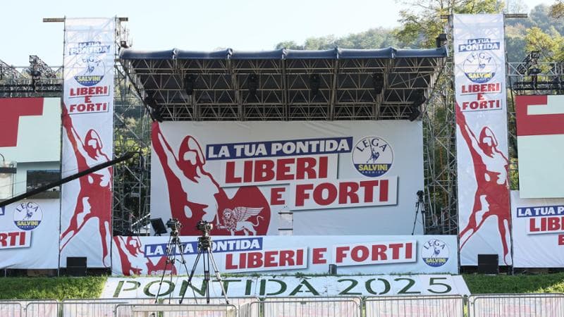 La kermesse leghista di Pontida
