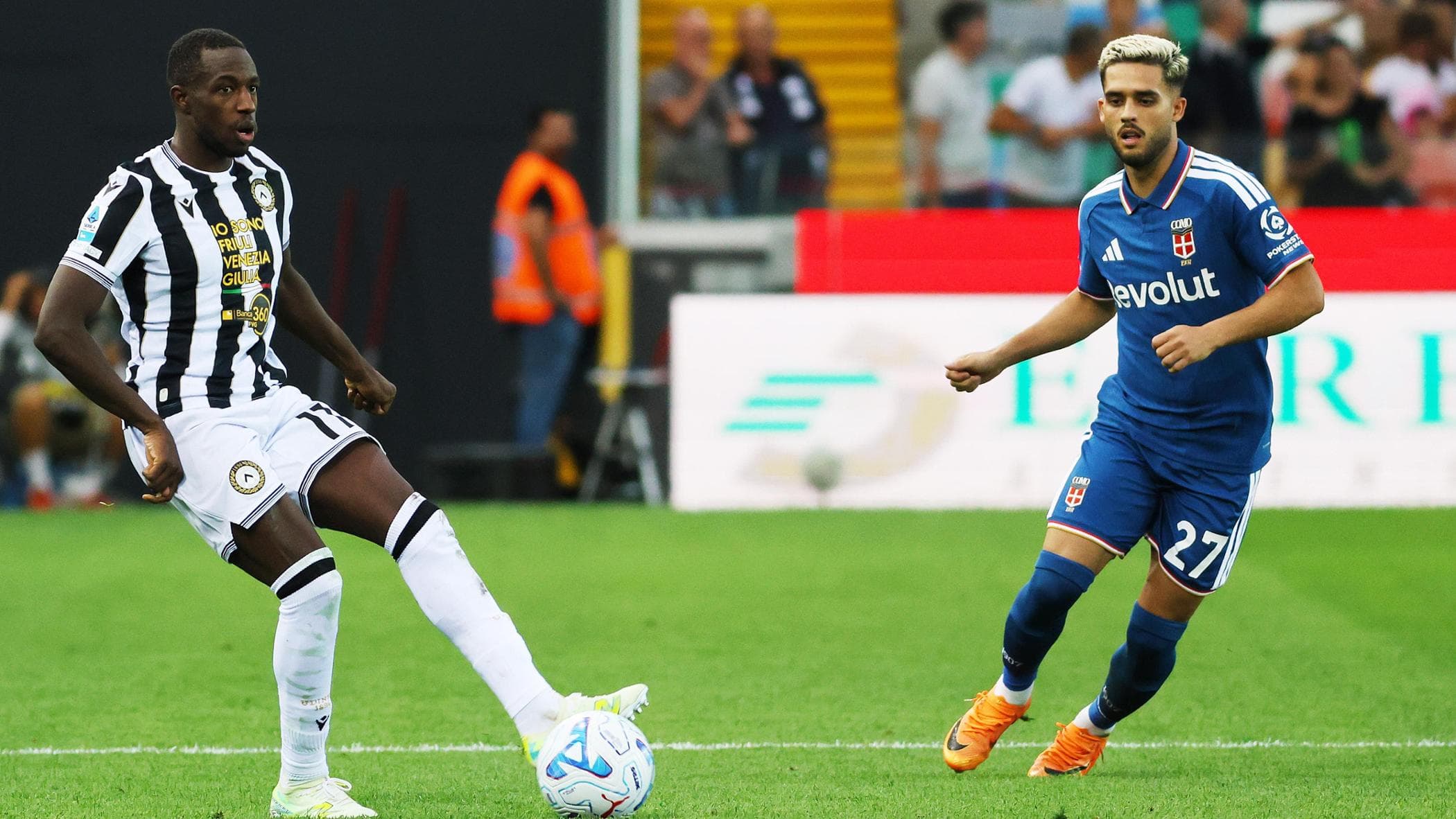 Udinese und Como trennen sich 1:1, Douvikas gleicht Kamara aus