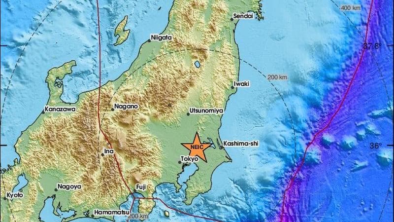 Anteprima: Giappone, terremoto di magnitudo 5.9 avvertito fino a Tokyo. Diversi feriti e disagi ai s…