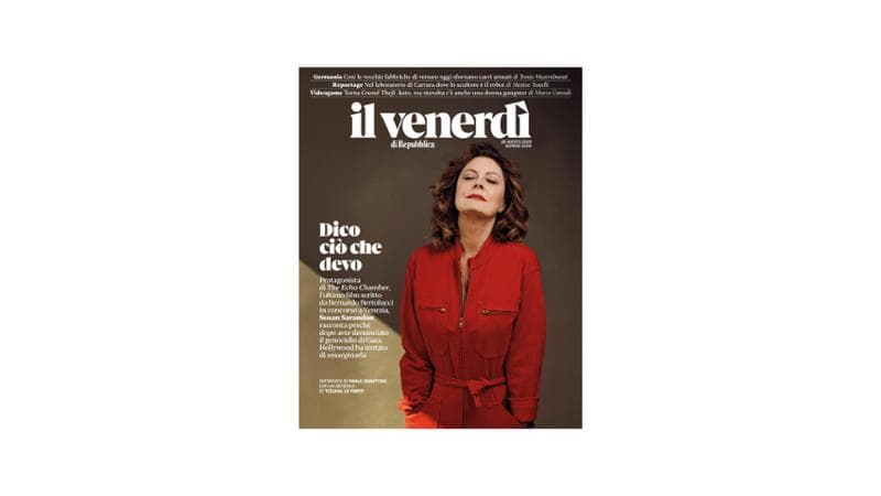 Susan Sarandon e l'ultimo film scritto da Bertolucci
