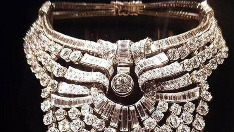 Il collier di diamanti appartenuto alla regina Nazli d'Egitto