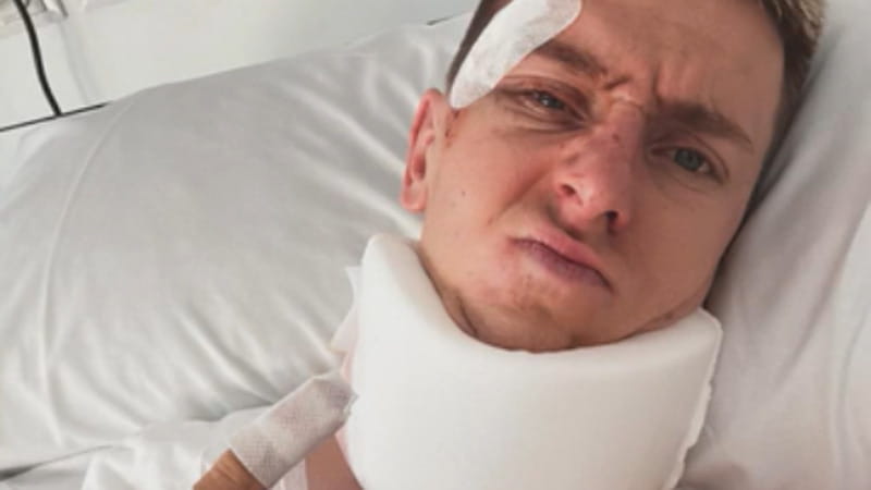 Tadej Pogacar dall’ospedale