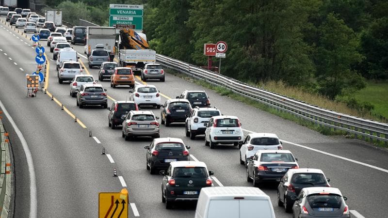 Controesodo, domenica da bollino rosso: 25 milioni di spostamenti sulle strade italiane