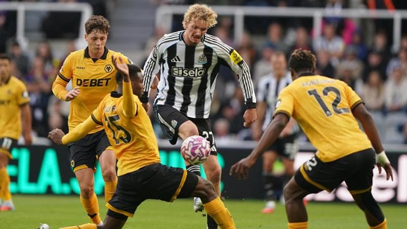 Nick Woltemade con la maglia del&nbsp;Newcastle
