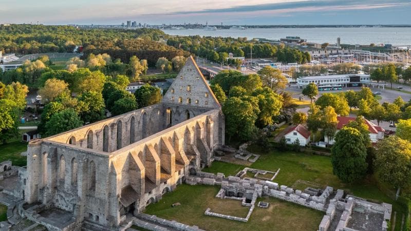 Rovine del convento di Pirita, Estonia