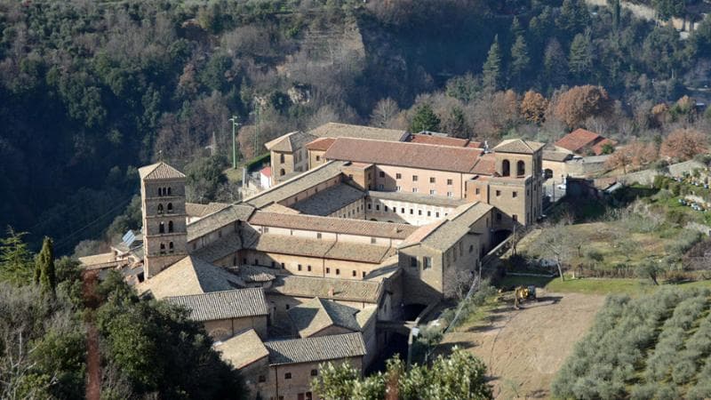 Monastero di Santa Scolastica a Subiaco, Lazio @ Getty