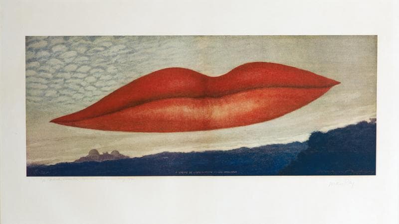 À l’Heure de l’Observatoire, les Amoureux (Collection Clo et Marcel Fleiss, Paris © Man Ray Trust ADAGP, Paris, by SIAE )