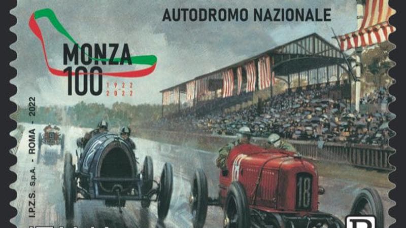 La leggenda del Gran Premio d’Italia rivive nei francobolli da collezione