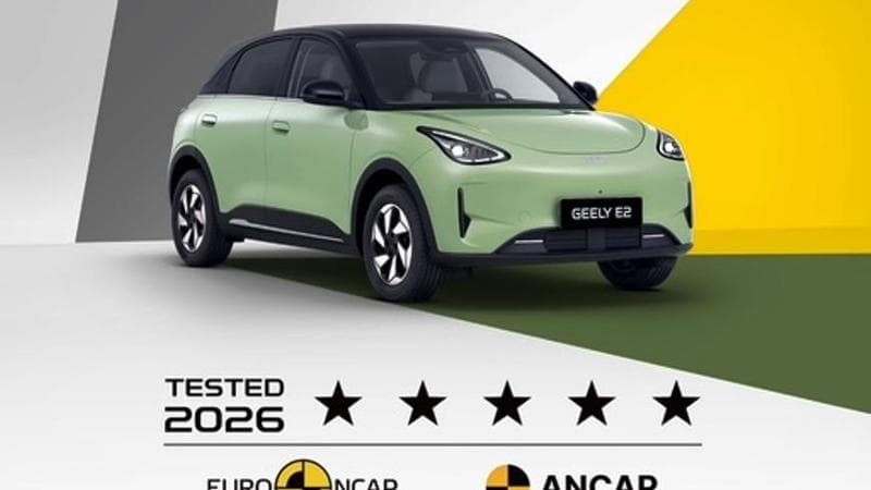 Geely E2, la best seller elettrica conquista il massimo dei voti in sicurezza