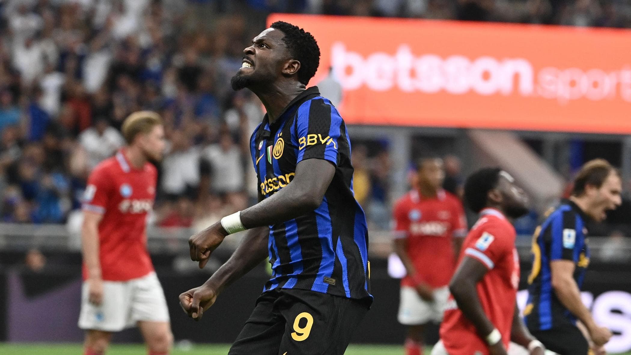Le pagelle di Inter-Napoli: Thuram spacca la partita, esordio da incubo per Badiashile