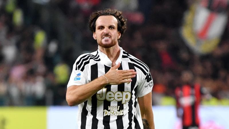 Gatti esulta dopo il gol al Milan
